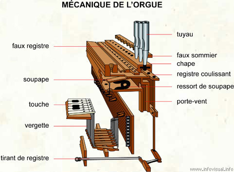 Mécanique de l'orgue